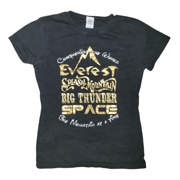 WDW Vacation Disney Mountains & Castle Shirts XS Bundle - Picture 1 of 3